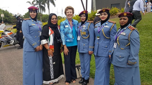 الإمارات تشارك في المؤتمر العالمي للشرطة النسائية بمدينة كيرنز في استراليا     
